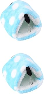 FRCOLOR 2 Peças Gaiola Para Animais De Estimação Rede De Porquinho Da Índia Gaiola De Rato Rede De Inverno Quente Macio Ninho De Dormir Cama De Rede De Porquinho Da Índia Saco De