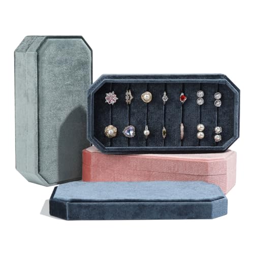 Boîte à bijoux multifonctionnelle en flanelle : cadeau idéal - 6