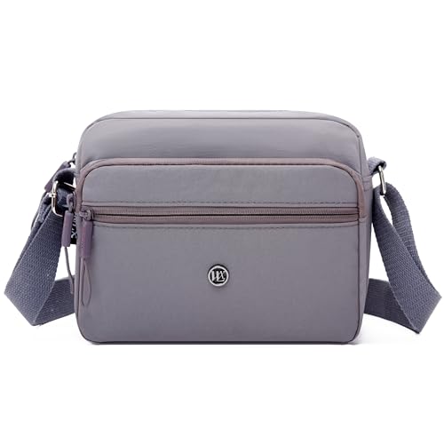 Image of COOLOME Purses for Women CrossBody Bag Waterproof Tote Shoulder Handbag Multiple Pockets Nylon Messenger Bag Fashion Tote Bag