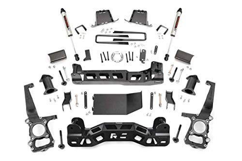 Rough Country 6" Lift Kit w/V2 Shocks for 2011-2014 Ford F-150 4WD - 57570