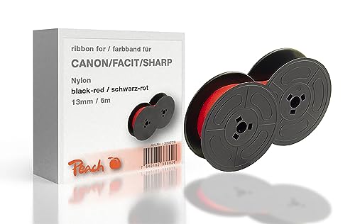 �s�[�`�C���N���{�� Canon/Facit/Sharp Black/Red Nylon 13mm/6m ���{���T�C�Y 51