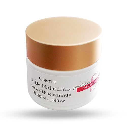 Crema Con Vitamina C, Ácido Hialurónico y Niacinamida, Crema Vitamina C, Cuidado Facial Mejorado, Vitamina C Pura, Crema Con Vitamina C Para La Cara