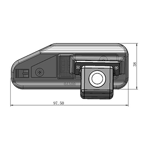 Image of N /H for Lexus IS250 IS300 is 250 300 2006~2013 Car Rear View Camera Back Up Reverse Parking Camera /Plug Directly /HD Camera FY-C2097-2