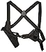 Uncle Mike's Black Kodra Nylon Sidekick Vertical Shoulder Holster (Size 6, Right-Hand)