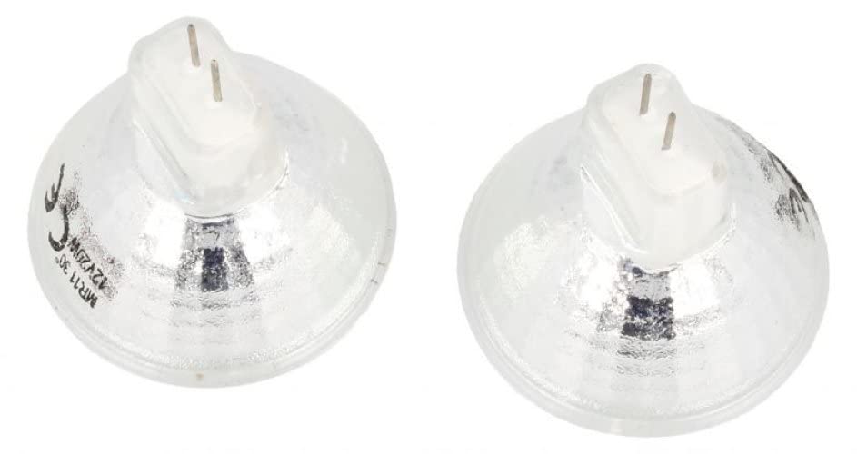 Set mit 2 Halogenlampen, 12 V, 20 W, MR11, 30 Durchmesser, Ref 402