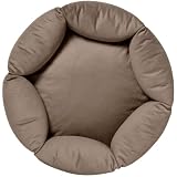 HUNTER Orthopädisches/Ergonomisches Hundesofa Merida mit Memoryschaum-Flocken 6-eckig, Kann eine gelenk- und rückenschonende Haltung unterstützen, Rutschhemmend, Farbe: anthrazit, Größe: M
