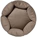 HUNTER Orthopädisches/Ergonomisches Hundesofa Merida mit Memoryschaum-Flocken 6-eckig, Kann eine gelenk- und rückenschonende Haltung unterstützen, Rutschhemmend, Farbe: anthrazit, Größe: M