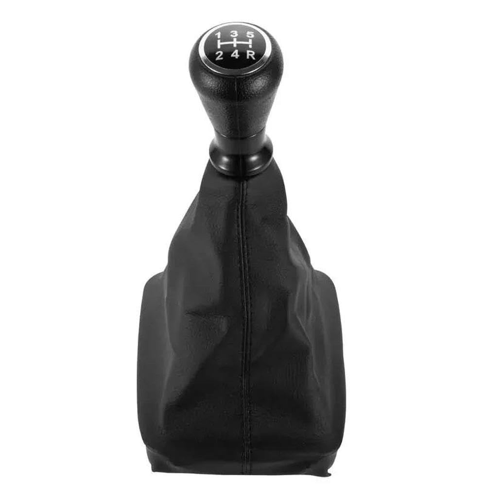 Sxqpocar One Color 5 Speed Gear Shift Knob Shifter Lever Handball Stick Gaiter Boot Cover For Peugeot 206 207 Shift Lever Head