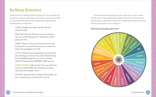 The Feelings Activity Book for Children: 50 Activities to Identify, Understand, and Manage Your Feel