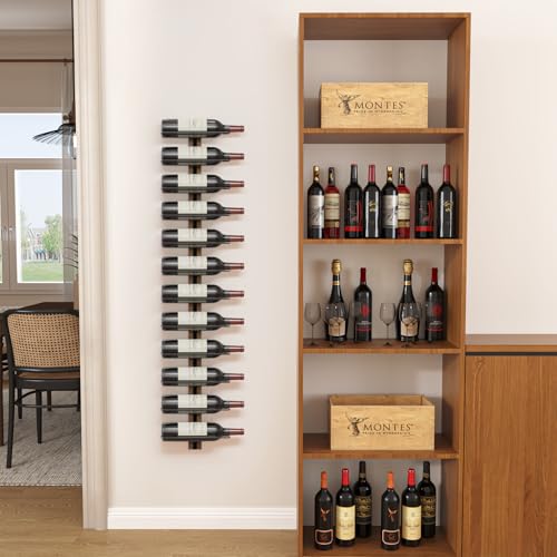 B4Life Wall Mounted Wine Rack for 12 Wine Bottles, Wine Rack Wall Mounted,Wood, for Wall, Wine Holder for Kitchen,Dining Room,Bar - Image 4