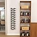 B4Life Wine Rack Wall Mounted for 12 Wine Bottles, Wood Wine Racks for Wall, Wine Holder Wine Bottle Racks for Kitchen, Dining Room, Bar