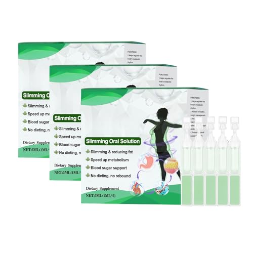 Slimming & Body Shaping Drops - Fat Burning, Healthy Weight Management & Energy Boost(3PC)