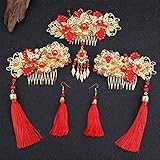 Wedding Classical Traditional Chinese Wedding Bride Hair Accessory With Combs wedding accessories