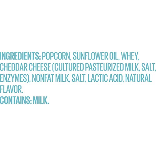 Angie's Boomchickapop White Cheddar Popcorn, 4.5 Ounce Bag, Pack Of 12 #TOP5