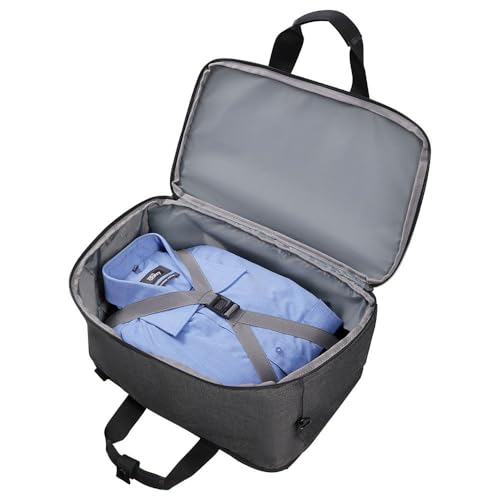 American Tourister StreetHero - 3 Way Reisetasche, 38.5 cm, 23.5 L, Grau (Grey Melange) – Ansicht 4