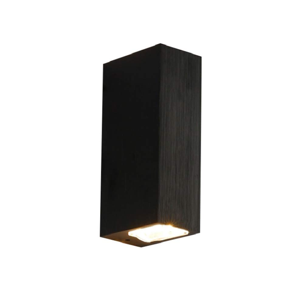 Applique murale LED 6W en aluminium rectangulaire, l'élégance épurée pour façades et escaliers