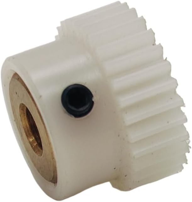 Plastic Motor Pinion Gears,1pcs Nylon Cylindrical Gear, Spur 0.8 Module 29 Teeth Copper Sleeve 4-10mm Bore(10mm bore)