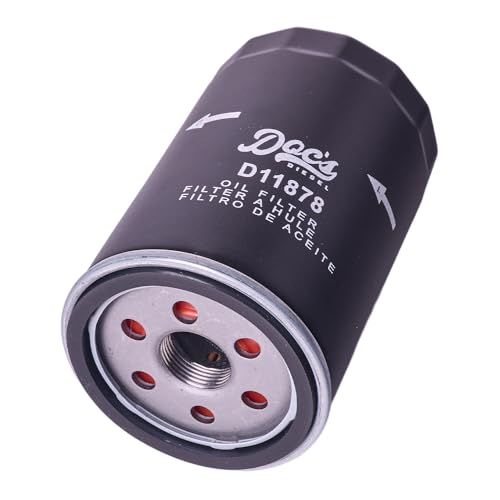 Doc's Diesel Oil Filter D11878 | Compatible with Chevrolet/GMC 6.6L Duramax 2500HD, 3500HD 2020+ | Replaces PF26