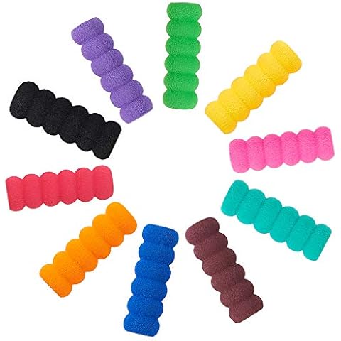 GORGECRAFT 60pcs Foam Pencil Holder Grips Cover