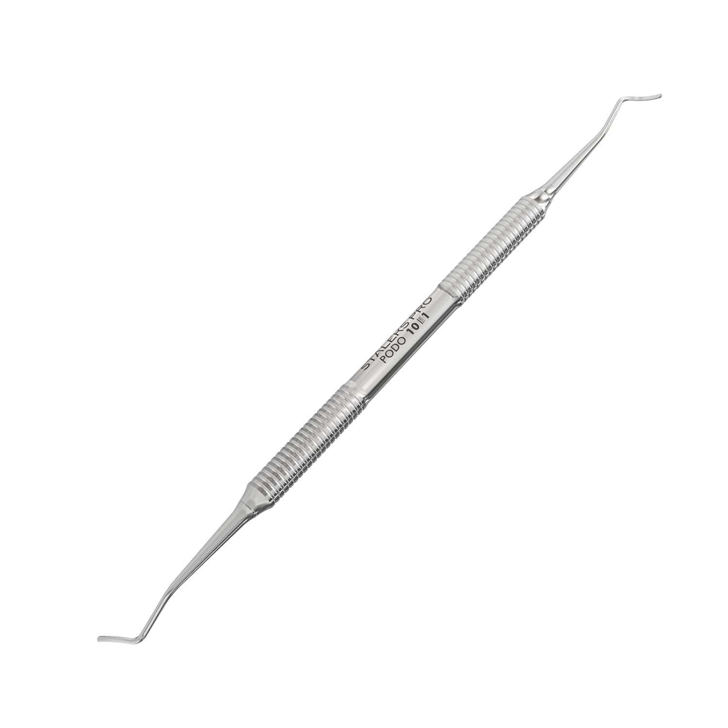 Staleks PODO 10 TYPE 1 Double-Ended Podology Curette – Precise Nail Plate Cleaning – Anatomical Fit