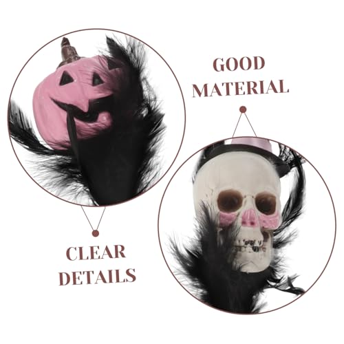 Tiges Décorations Halloween Effrayant Floral pour Vases Centre Table - 4