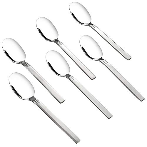 Fiazony 12-Piece Demitasse Espresso Spoons, Mini Coffee Spoon, 5 Inches