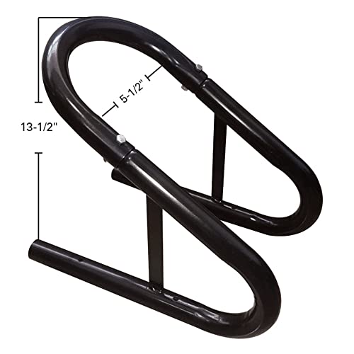 Extreme Max 5001.5759 3-Piece Motorcycle Wheel Chock - 5.5" Wide #TOP1
