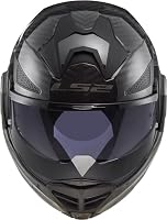 LS2, Klapphelm Motorrad ADVANT X Carbon Gloss Carbon, S – Ansicht 6