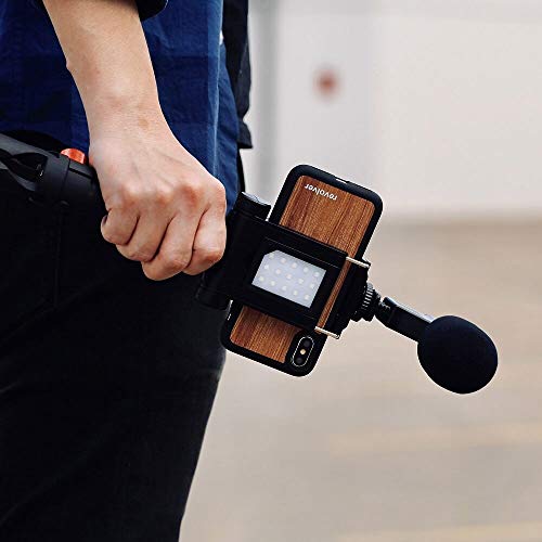 Dimmable 5600K Mini Multi-Angle Led Light:compatible With Tripod, 180° Fordable Selfie Mode, Cold Shoe, ¼”-20 Female Screw Mount, Universal Smartphone Holder Iphone, Samsung Galaxy, Google Pixel, Sony #TOP6