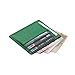 MEKU RFID Blocking Slim Leather Minimalist Money Clip Front Pocket Wallet Credit Card Holder Green (Upgraded Version)