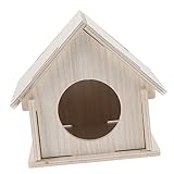 Accessoires pour cage à chinchilla - conçus en forme de voiture à café, augmentant le plaisir de jouer, adaptés au hamster pour jouer, mâcher et grimper, cachette pour cage à rat