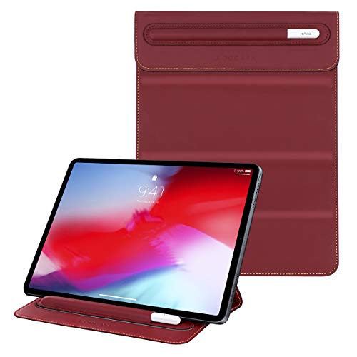 rooCASE Olvera iPad Sleeve with Stand for New iPad 10.2, iPad 9.7, iPad