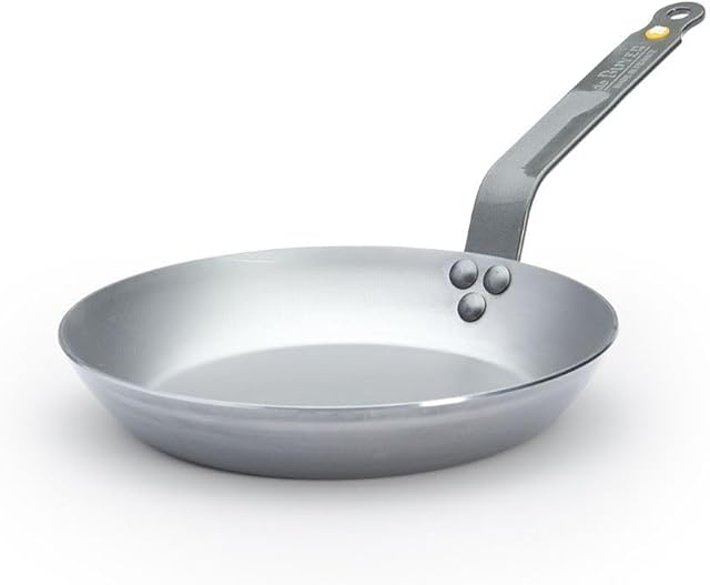De Buyer Patelnia, Stal węglowa, Srebrny, Ø 24 cm