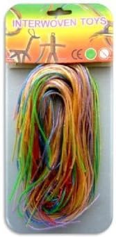 INTERWOVEN TOYS New SCOOBIE Strings Toys Games Scoobies 34 PER Bag