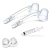 Nipple Sucker Nipple Corrector - Nipple Puller Flat and Inverted Nipple Teat with Carry Bags 2 sets