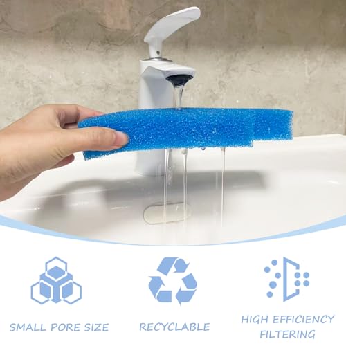 Image of SHIGATSU 12 Pack Replacement Filter Sponge Foam for Seachem Tidal 75 Filter