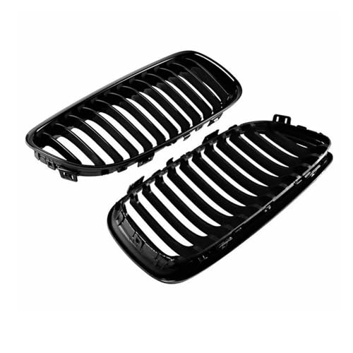 Parrilla frontal negra brillante para parachoques de Serie 3 E90 E91 2009-2012 5