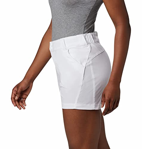 Columbia Women's Coral Point Iii Shorts, White, 10 Short #TOP7