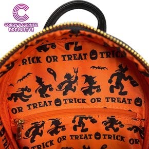 Loungefly Mickey and Friends Not So Scary Halloween AOP Mini Backpack Exclusive Disney3