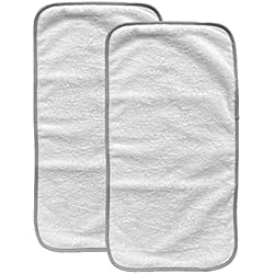 Toallas Para Cambiador Bebé MIMUSELINA | Pack 2 Toalla Cambiador Bebe Impermeable | 59x30 cm | Toalla Impermeable para el Cambiador de tu bebé | Fabricada en Algodón de Rizo 100% | Ideal para Cambiar a tu bebé en cualquier sitio