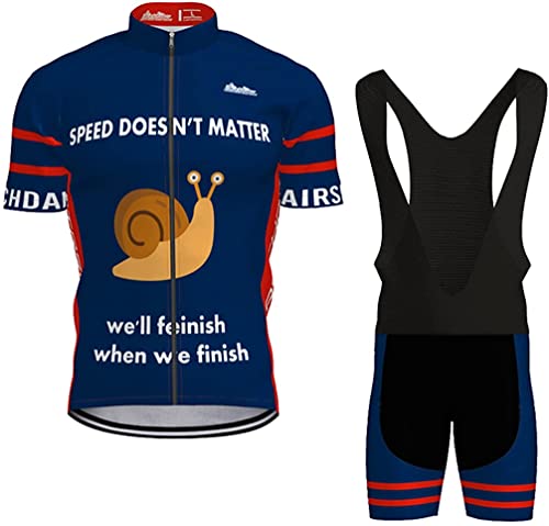 Coco Fairy Tales Herren-Radhose Zweiteiliges Herren-Radsport-Set 3D-Digitaldruck-Trägerhose (3,5XL) Cover