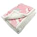 BORITAR Sherpa Throw Blanket Super Soft Warm | Ultra Luxurious Fleece Blanket for Baby Children Teens and Young Girls, Minky Blanket with Sherpa Plush Backing (50"x60", Lovely Pink Unicorn)