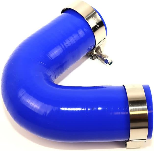 4-Ply Reinforced High Performance 2.25" ID 135 Degree Elbow Coupler Silicone Hose With SS304 T Bolt Clamp (2.25'', BLUE)