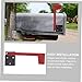 BEBEMOKO 1set Mailbox Flag Replacement Kit Adhesive Metal Flag for Easy Installation Fits All Mailboxes and Stylish Design No Tools Required