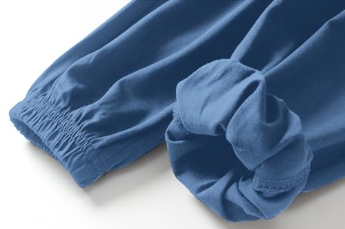 QZH.DUAO Boys Girls Cotton Ultra-Thin Sweatpants, 4-12 Years3