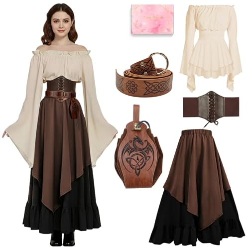 Costume Médiéval Femme Idéal pour Vos Fêtes et Cosplays