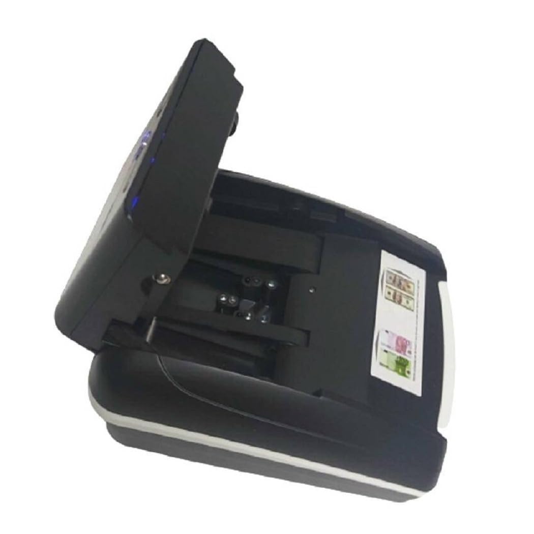 Trade Shop - Rilevatore Conta Banconote False Verifica Soldi Falsi Nero con Batteria al Litio