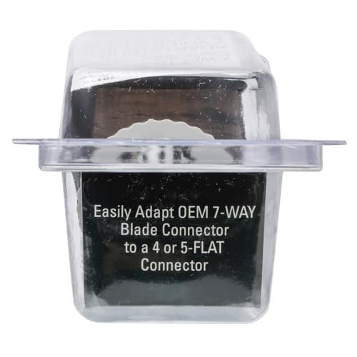 Reese Towpower 78119 Wiring Adapter, 7-Way to 5-Way & 4-Way Flat, w/LED Tester Adapter Built-in 12V Power Outlet. by REESE - Image 7