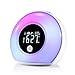 Produktbild Lichtwecker mit Bluetooth Lautsprecher, ZOTO Wake Up Licht Kinderwecker mit LCD Display, 5 Farbeinstellung, 4 Helligkeit, und Vibration Induction Nachtlicht für Kinder, Schlafzimmer