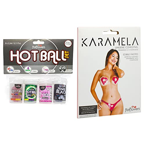Hot Flowers Combo Hot Ball Set & Hot Flowers Edible Pasties Karamela For Women #TOP2